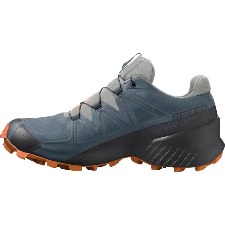 Sapatilhas Trail Running Salomon Speedcross 5 GTX Masculino Azuis | PT H09541